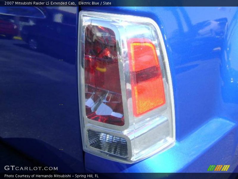 Electric Blue / Slate 2007 Mitsubishi Raider LS Extended Cab