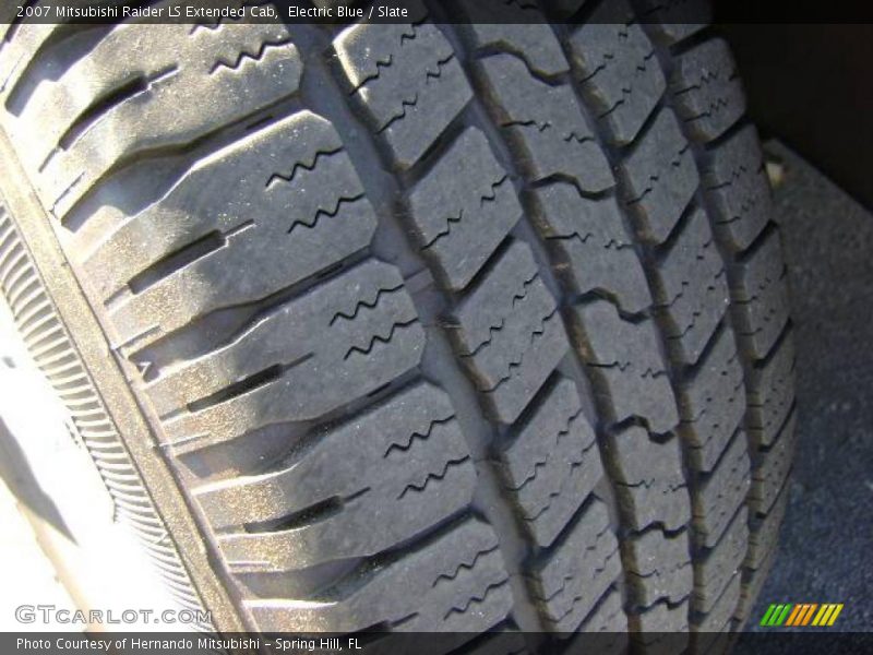 Electric Blue / Slate 2007 Mitsubishi Raider LS Extended Cab