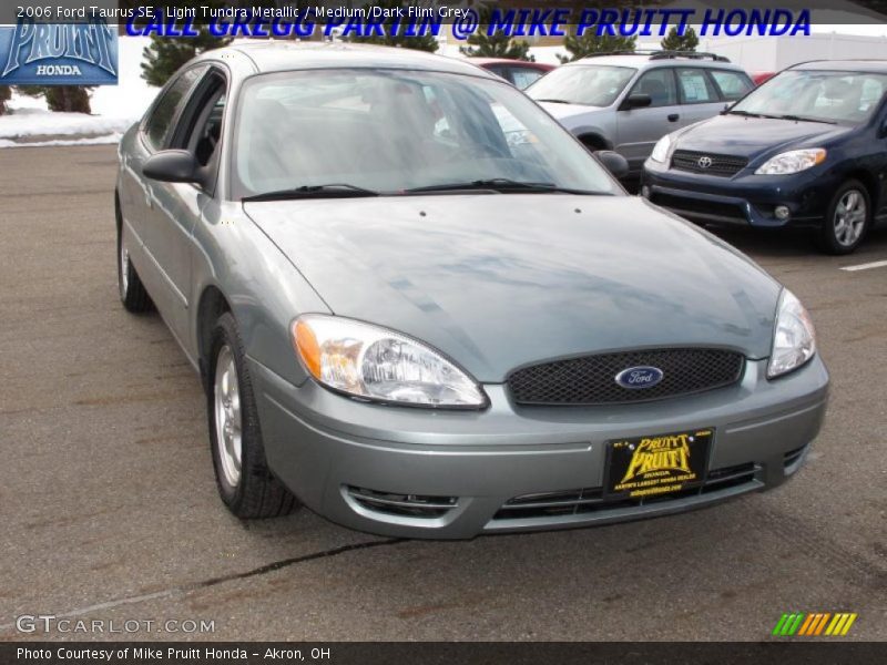 Light Tundra Metallic / Medium/Dark Flint Grey 2006 Ford Taurus SE
