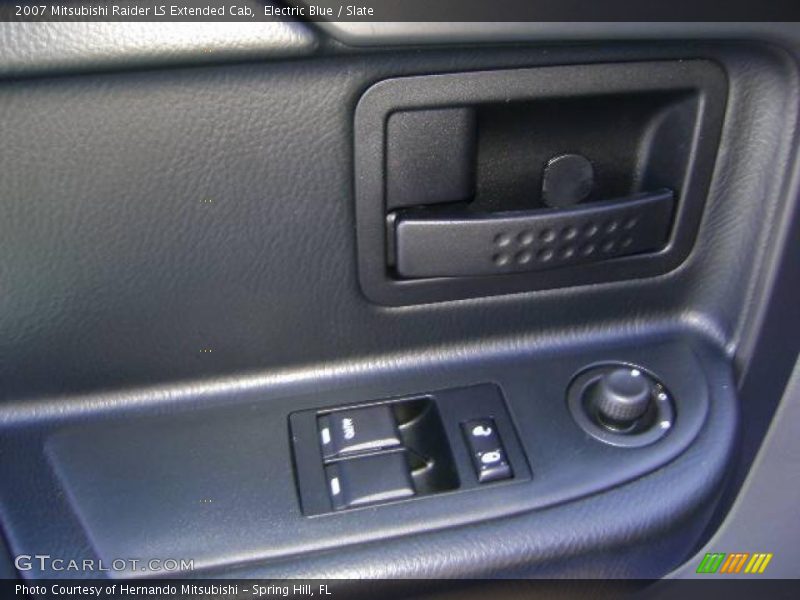 Electric Blue / Slate 2007 Mitsubishi Raider LS Extended Cab