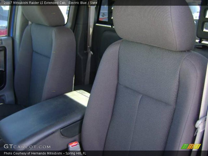 Electric Blue / Slate 2007 Mitsubishi Raider LS Extended Cab