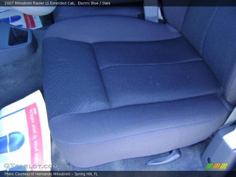 Electric Blue / Slate 2007 Mitsubishi Raider LS Extended Cab