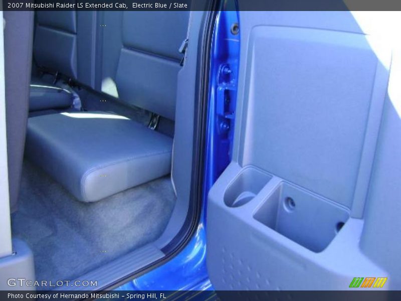 Electric Blue / Slate 2007 Mitsubishi Raider LS Extended Cab