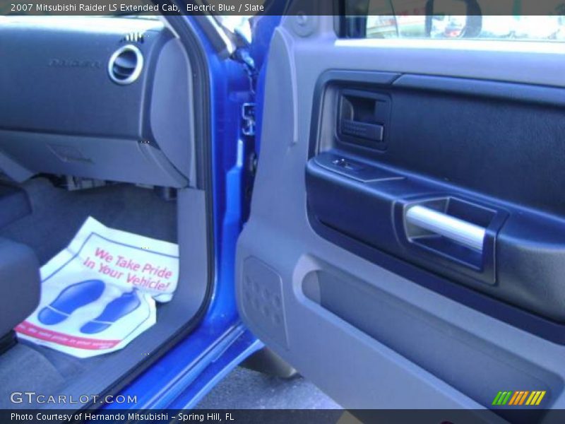 Electric Blue / Slate 2007 Mitsubishi Raider LS Extended Cab