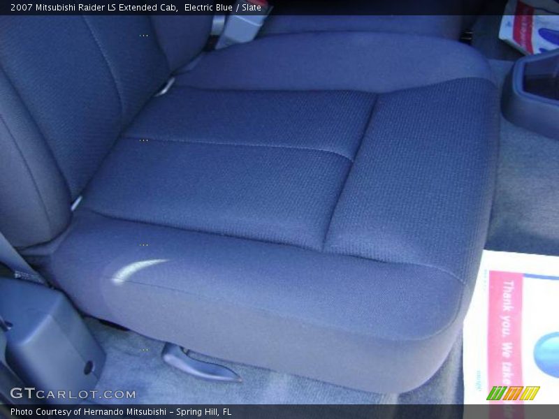 Electric Blue / Slate 2007 Mitsubishi Raider LS Extended Cab