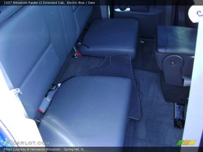 Electric Blue / Slate 2007 Mitsubishi Raider LS Extended Cab