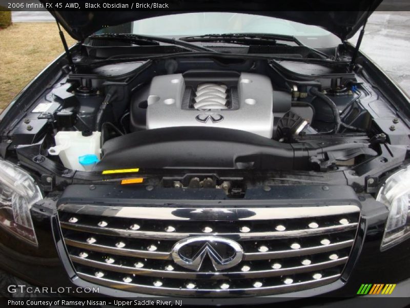 Black Obsidian / Brick/Black 2006 Infiniti FX 45 AWD