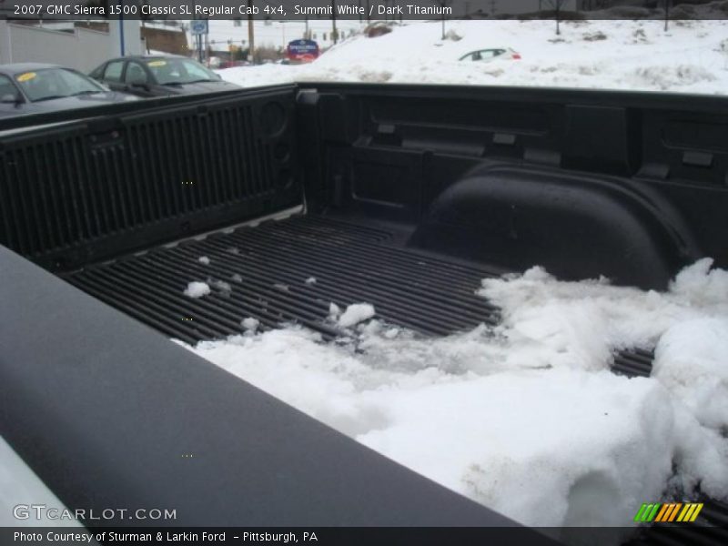 Summit White / Dark Titanium 2007 GMC Sierra 1500 Classic SL Regular Cab 4x4