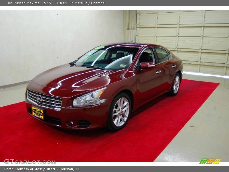 Tuscan Sun Metallic / Charcoal 2009 Nissan Maxima 3.5 SV