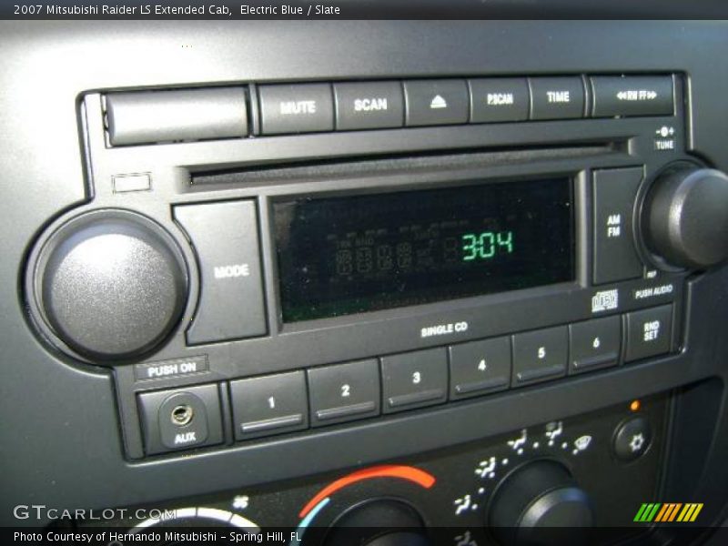 Electric Blue / Slate 2007 Mitsubishi Raider LS Extended Cab