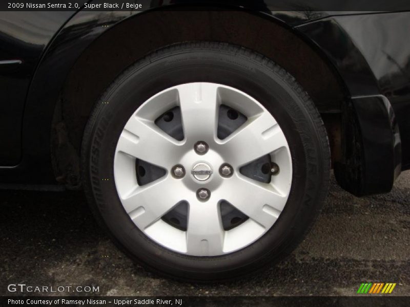 Super Black / Beige 2009 Nissan Sentra 2.0