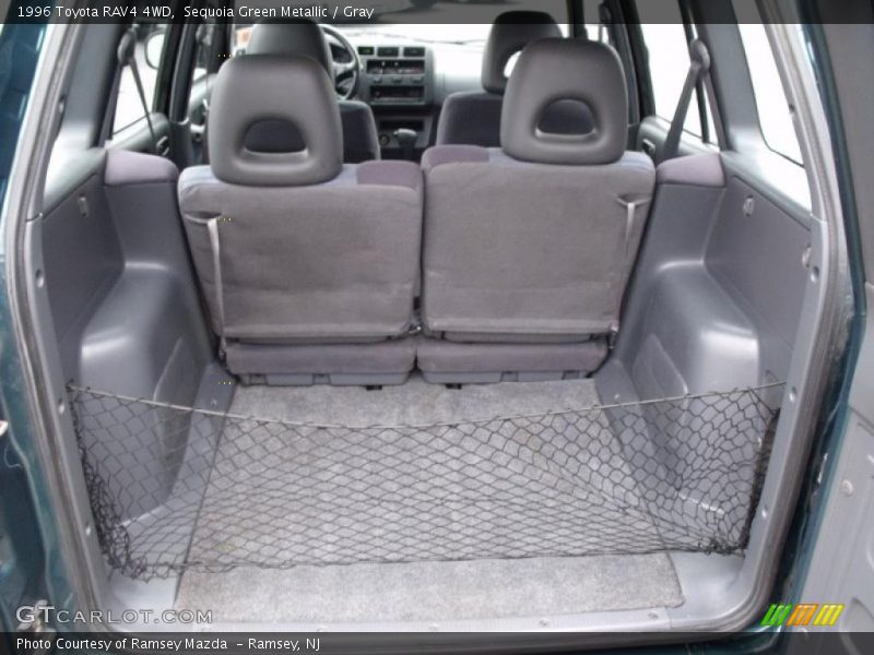 Sequoia Green Metallic / Gray 1996 Toyota RAV4 4WD