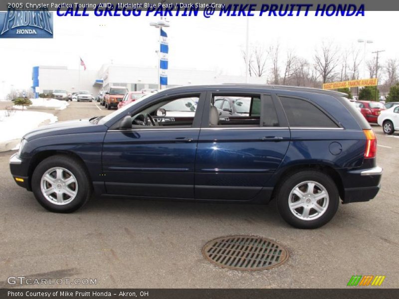 Midnight Blue Pearl / Dark Slate Gray 2005 Chrysler Pacifica Touring AWD