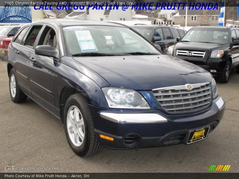 Midnight Blue Pearl / Dark Slate Gray 2005 Chrysler Pacifica Touring AWD