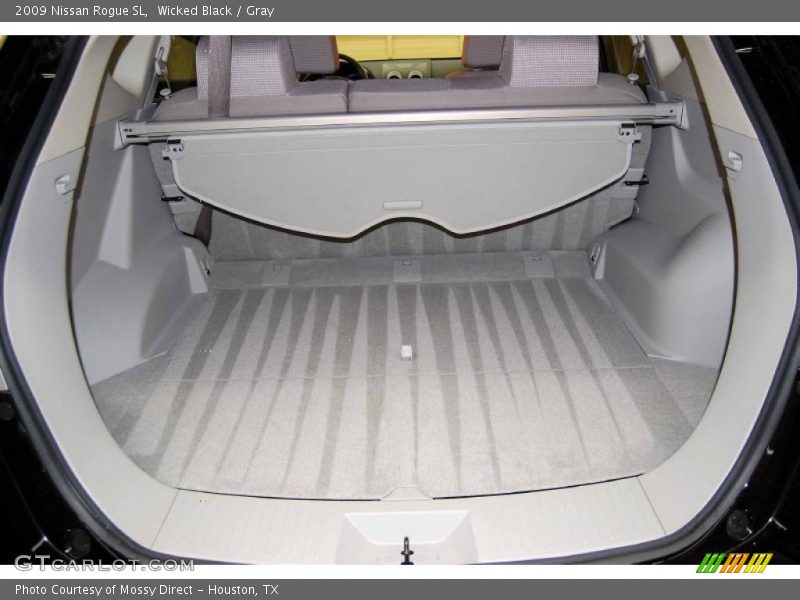 Wicked Black / Gray 2009 Nissan Rogue SL