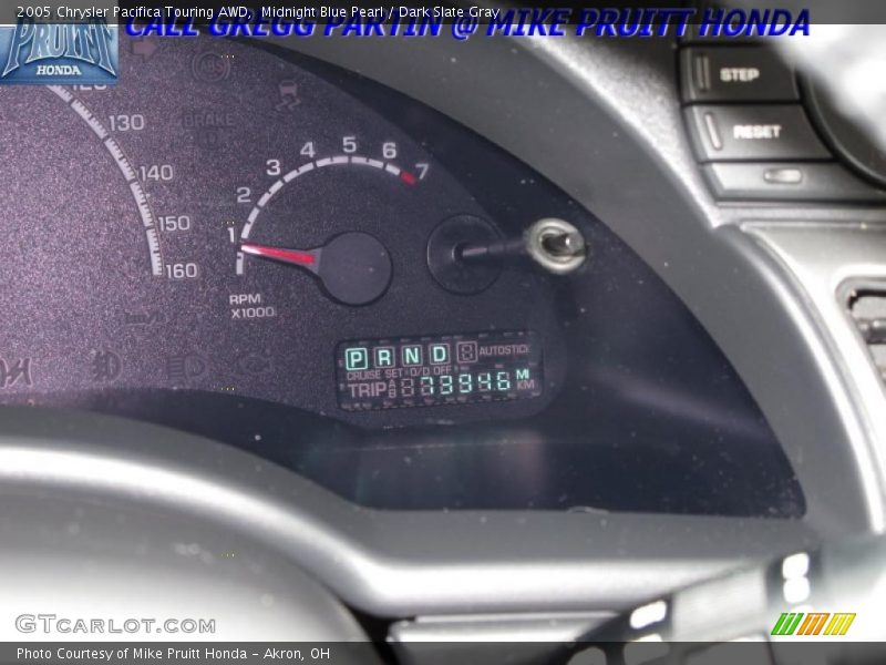 Midnight Blue Pearl / Dark Slate Gray 2005 Chrysler Pacifica Touring AWD