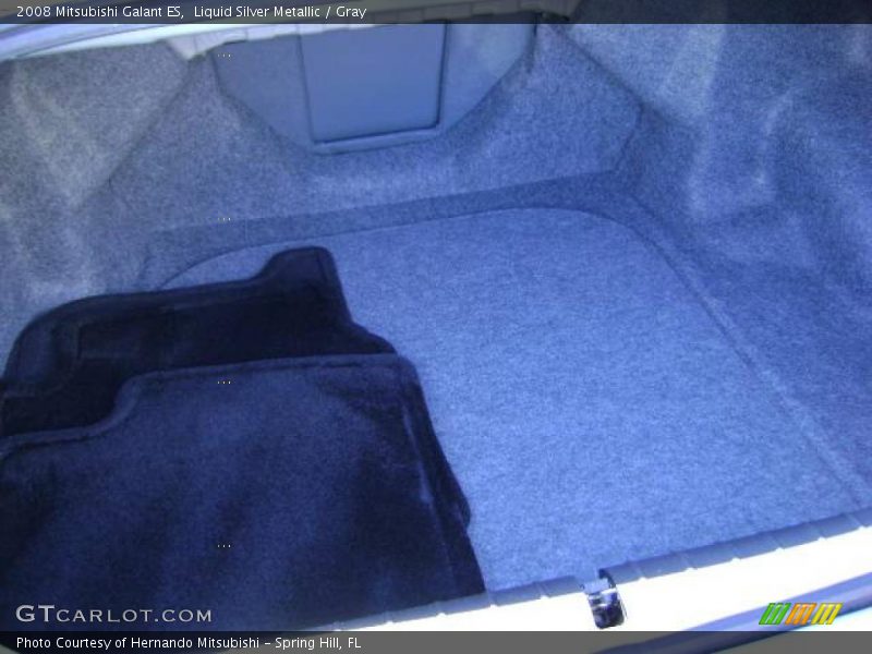 Liquid Silver Metallic / Gray 2008 Mitsubishi Galant ES