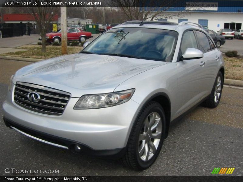 Liquid Platinum Metallic / Graphite 2006 Infiniti FX 35