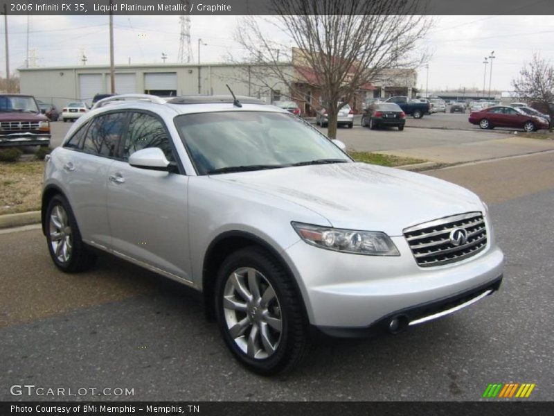 Liquid Platinum Metallic / Graphite 2006 Infiniti FX 35