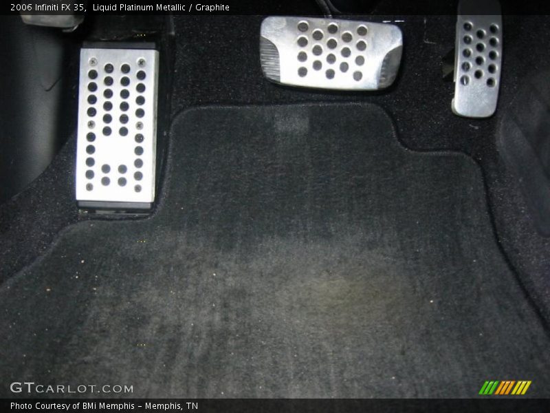 Liquid Platinum Metallic / Graphite 2006 Infiniti FX 35