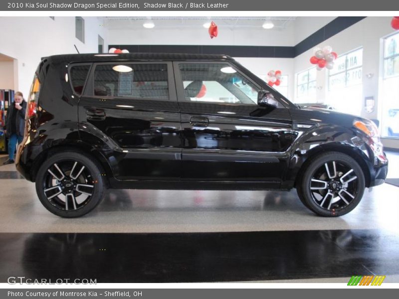 Shadow Black / Black Leather 2010 Kia Soul Shadow Dragon Special Edition