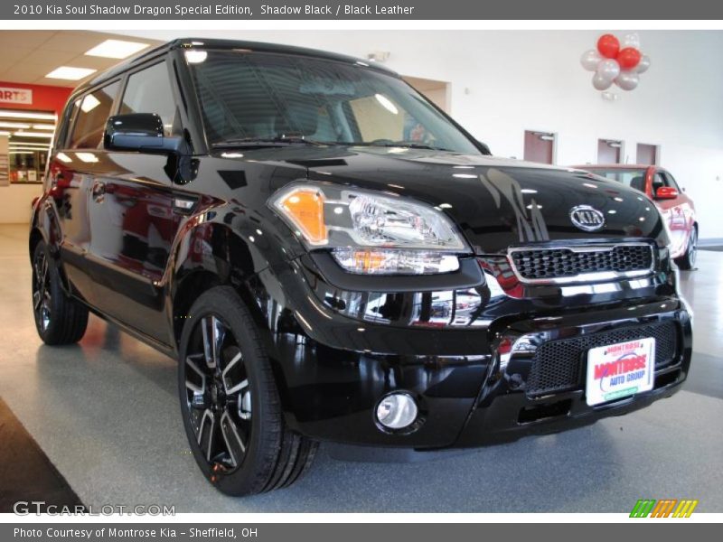 Shadow Black / Black Leather 2010 Kia Soul Shadow Dragon Special Edition
