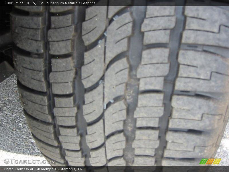 Liquid Platinum Metallic / Graphite 2006 Infiniti FX 35