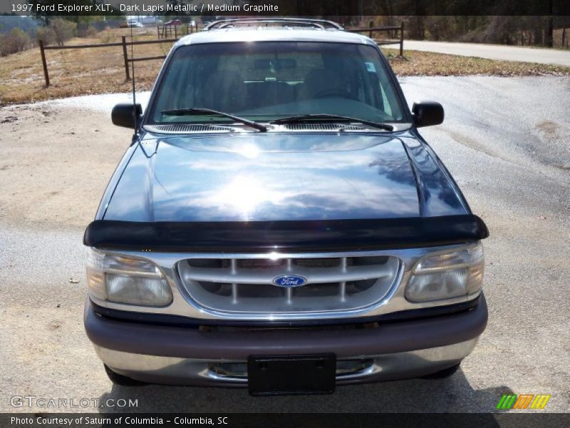 Dark Lapis Metallic / Medium Graphite 1997 Ford Explorer XLT