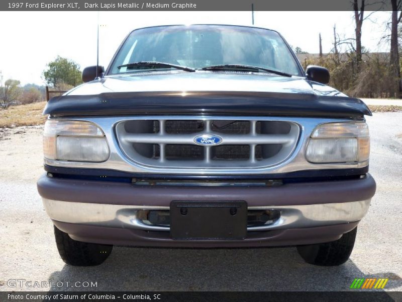 Dark Lapis Metallic / Medium Graphite 1997 Ford Explorer XLT