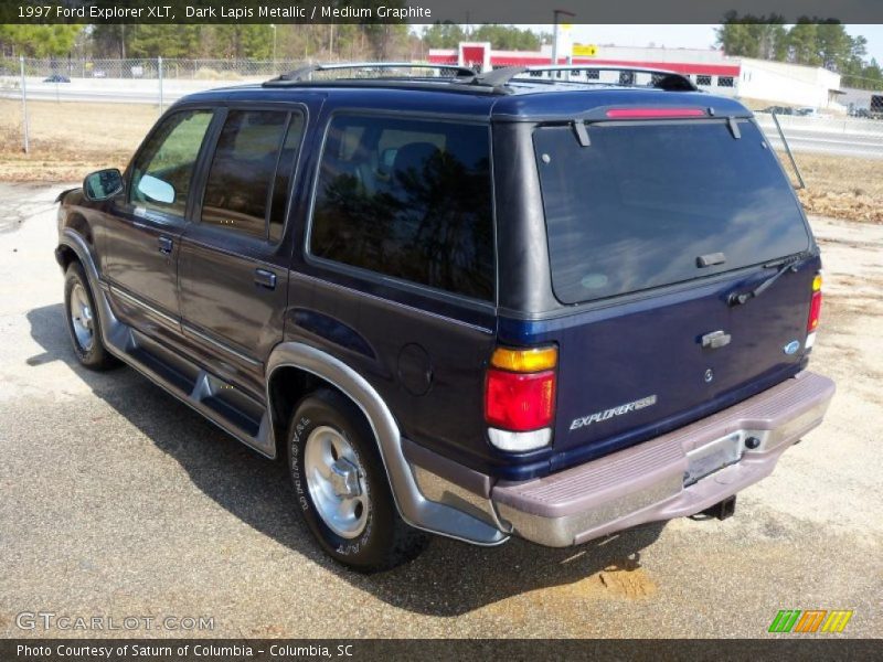 Dark Lapis Metallic / Medium Graphite 1997 Ford Explorer XLT