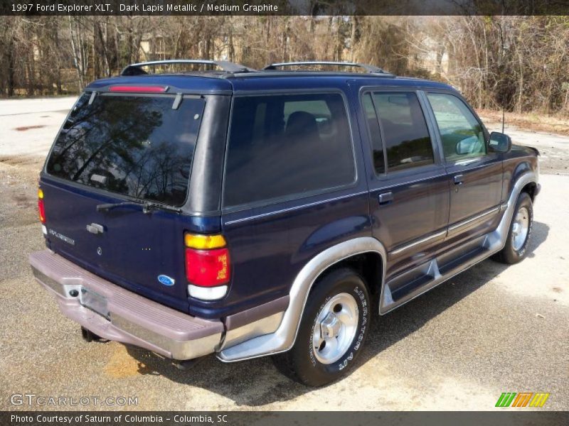 Dark Lapis Metallic / Medium Graphite 1997 Ford Explorer XLT