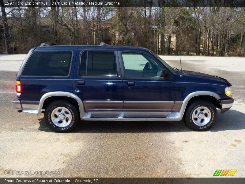 Dark Lapis Metallic / Medium Graphite 1997 Ford Explorer XLT
