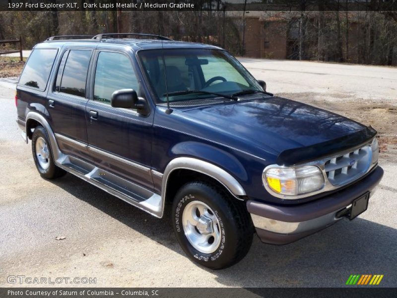 Dark Lapis Metallic / Medium Graphite 1997 Ford Explorer XLT