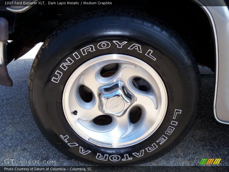 Dark Lapis Metallic / Medium Graphite 1997 Ford Explorer XLT