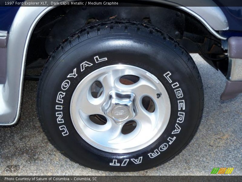 Dark Lapis Metallic / Medium Graphite 1997 Ford Explorer XLT