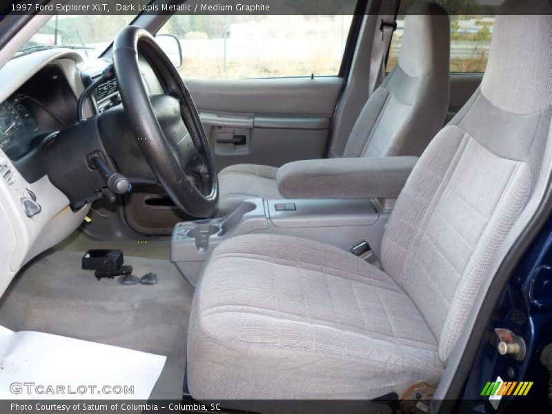 Dark Lapis Metallic / Medium Graphite 1997 Ford Explorer XLT