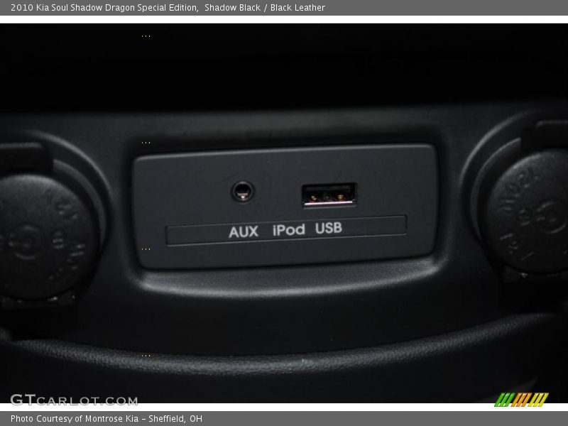 Shadow Black / Black Leather 2010 Kia Soul Shadow Dragon Special Edition