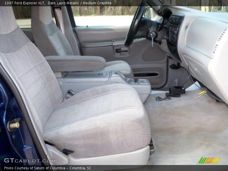 Dark Lapis Metallic / Medium Graphite 1997 Ford Explorer XLT