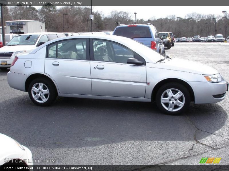 Silver Nickel / Gray 2007 Saturn ION 2 Sedan