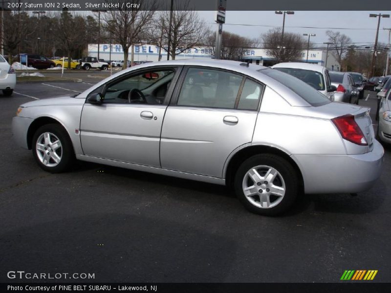 Silver Nickel / Gray 2007 Saturn ION 2 Sedan