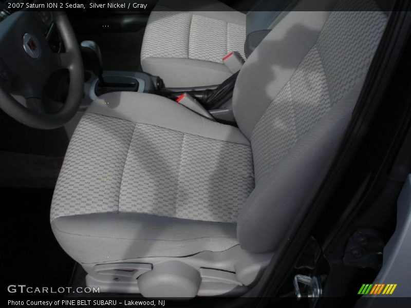 Silver Nickel / Gray 2007 Saturn ION 2 Sedan