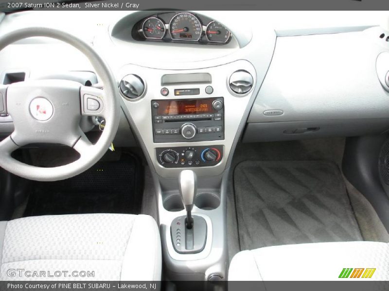 Silver Nickel / Gray 2007 Saturn ION 2 Sedan