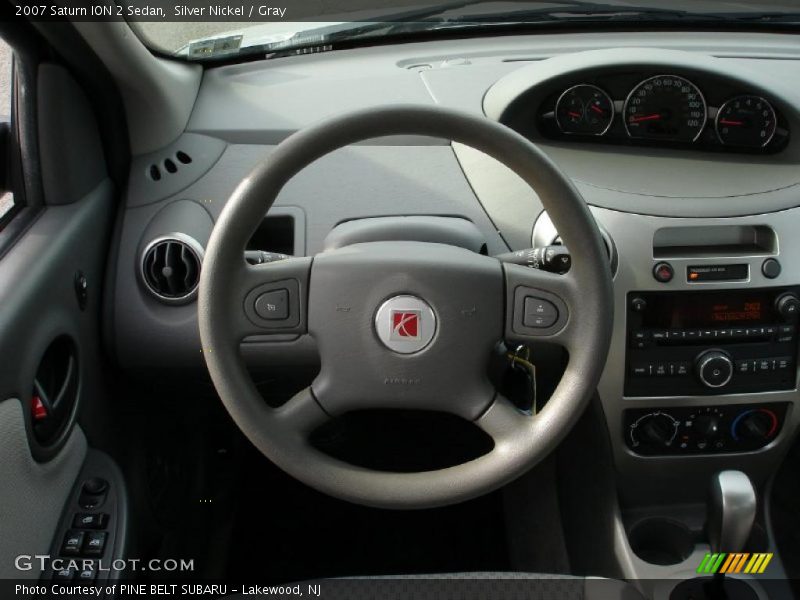 Silver Nickel / Gray 2007 Saturn ION 2 Sedan
