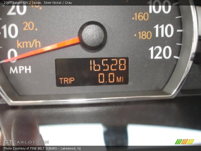 Silver Nickel / Gray 2007 Saturn ION 2 Sedan