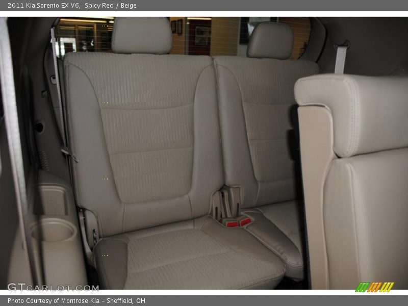 Spicy Red / Beige 2011 Kia Sorento EX V6