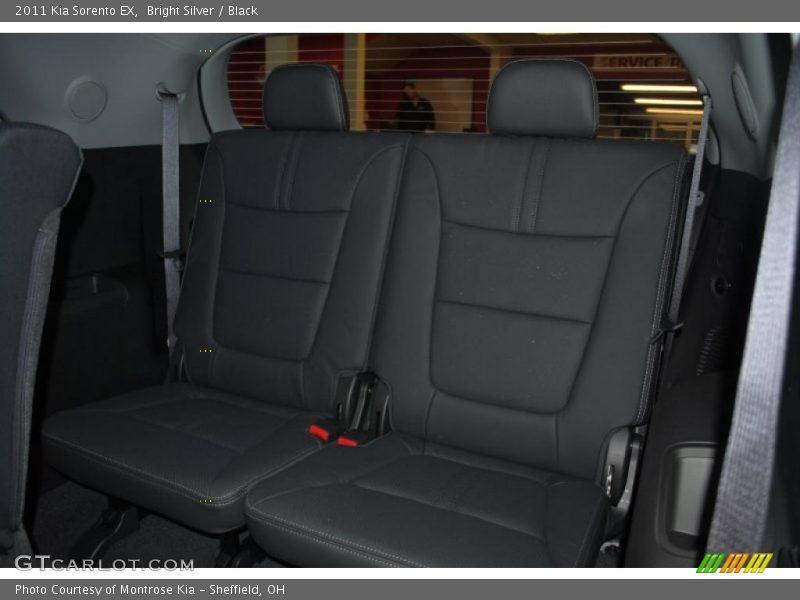 Bright Silver / Black 2011 Kia Sorento EX