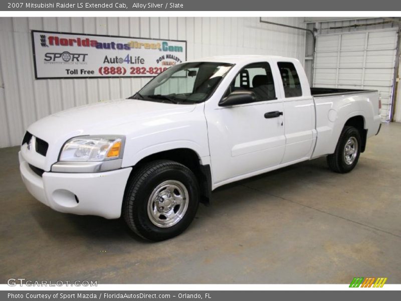 Alloy Silver / Slate 2007 Mitsubishi Raider LS Extended Cab