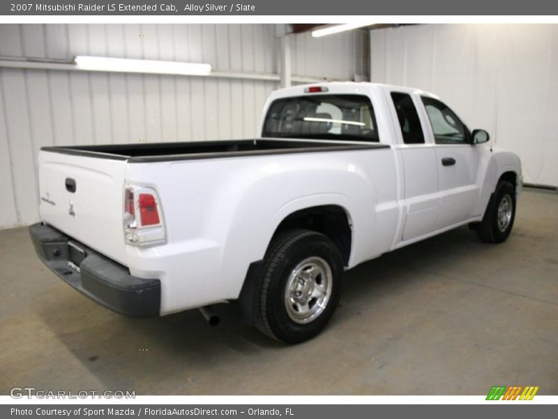 Alloy Silver / Slate 2007 Mitsubishi Raider LS Extended Cab