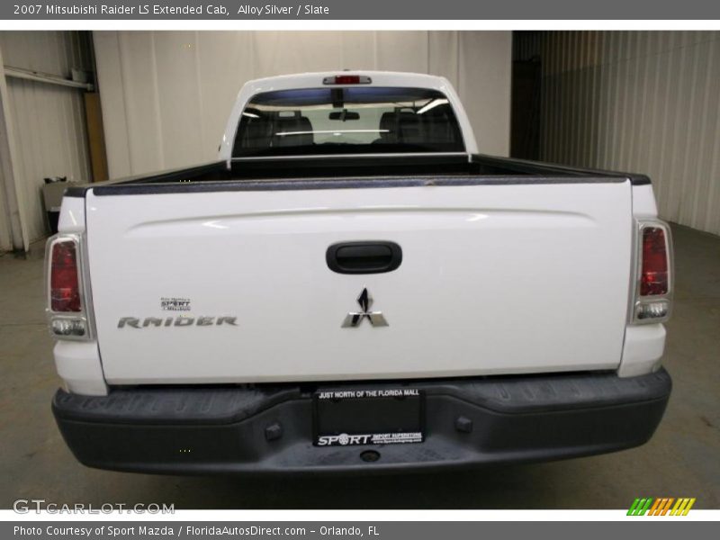 Alloy Silver / Slate 2007 Mitsubishi Raider LS Extended Cab