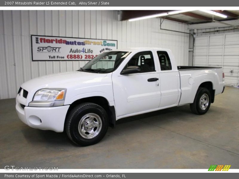 Alloy Silver / Slate 2007 Mitsubishi Raider LS Extended Cab